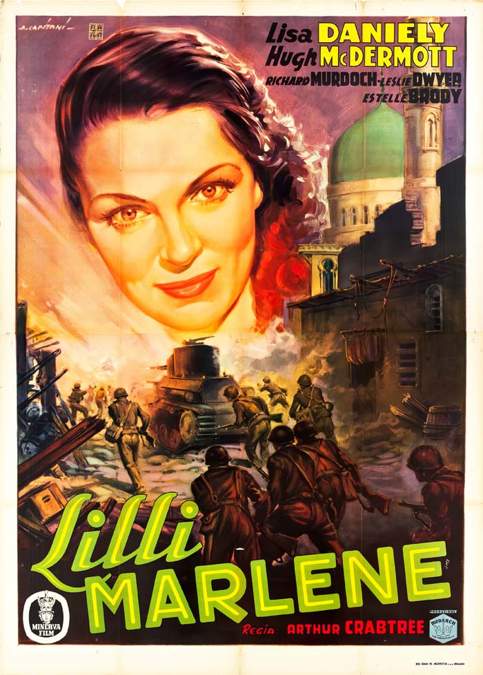 Lili Marleen (1950) vintage movie poster